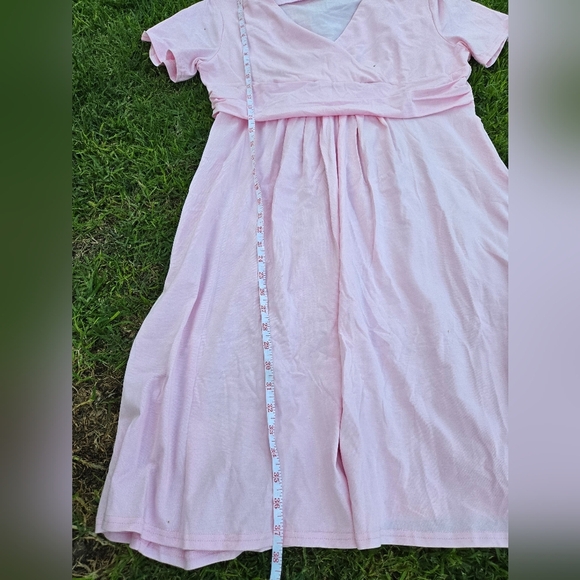 Chic Pink Maternity Dress Size XL - Picture 5 of 9